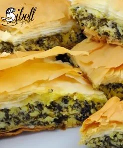 تارت اسفناج و پنیر
