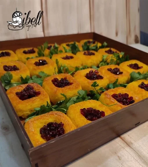 ته دیگ قدیمی 3 سینی فینگر فود ته چین